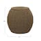Household Essentials 19" Woven Natural Seagrass Storage End Table